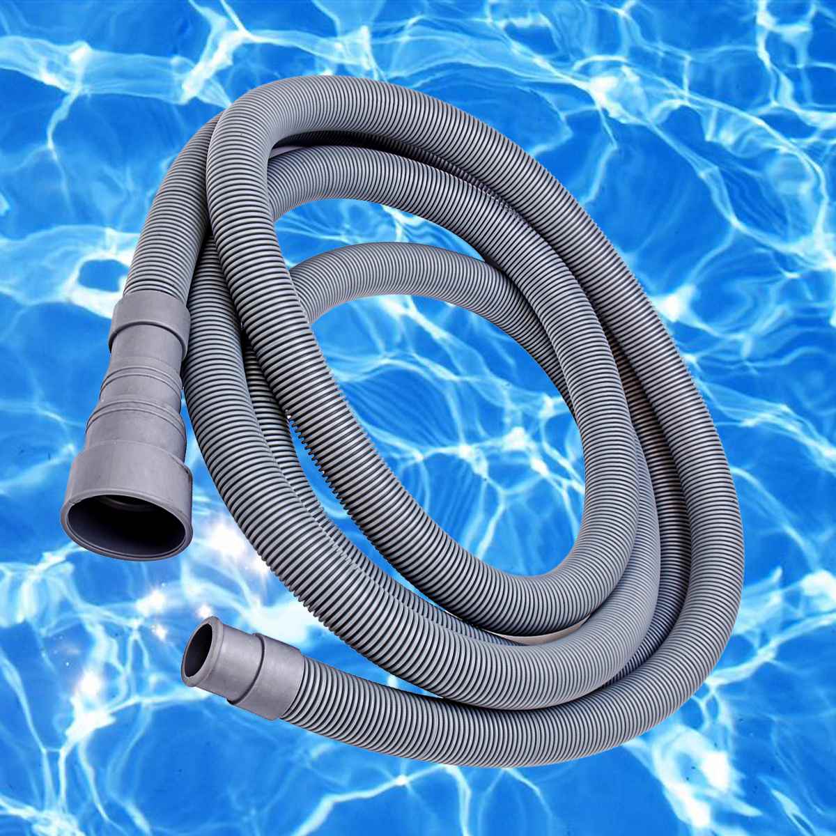 1.5/2/2.5/3 Meter Universal Washer Hose Washing Machine Hose Kitchen Outlet Drain Hose Flexible Water Connector Pipe Bathroom