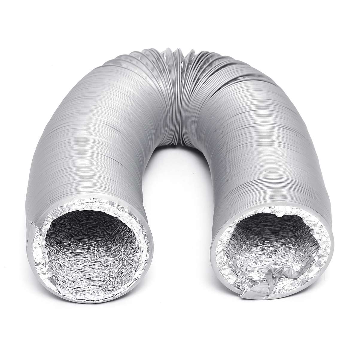 1.5m/3m/6m Exhaust Pipe Flexible Air Conditioner Exhaust Pipe Vent Hose Duct Outlet 100mm Ventilation Duct Vent Hose