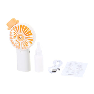 3 Speed Summer Cooler Mini Handheld Fan USB Charging Personal Desk Fan Rechargeable Portable Office Outdoor Travel Energy Source