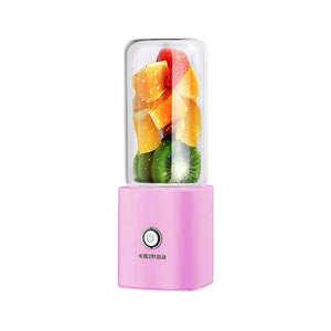 300ml 4 Blades Portable Electric Fruit Juicer Home USB Rechargeable Smoothie Maker Blenders Machine Sports Bottle Juicing Cup