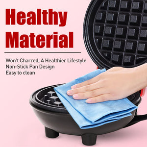 350W Mini Electric Waffles Maker Bubble Egg Cake Oven Breakfast Waffle Machine Fried Egg Pancake Pan Eggette Machine Waffle Pot