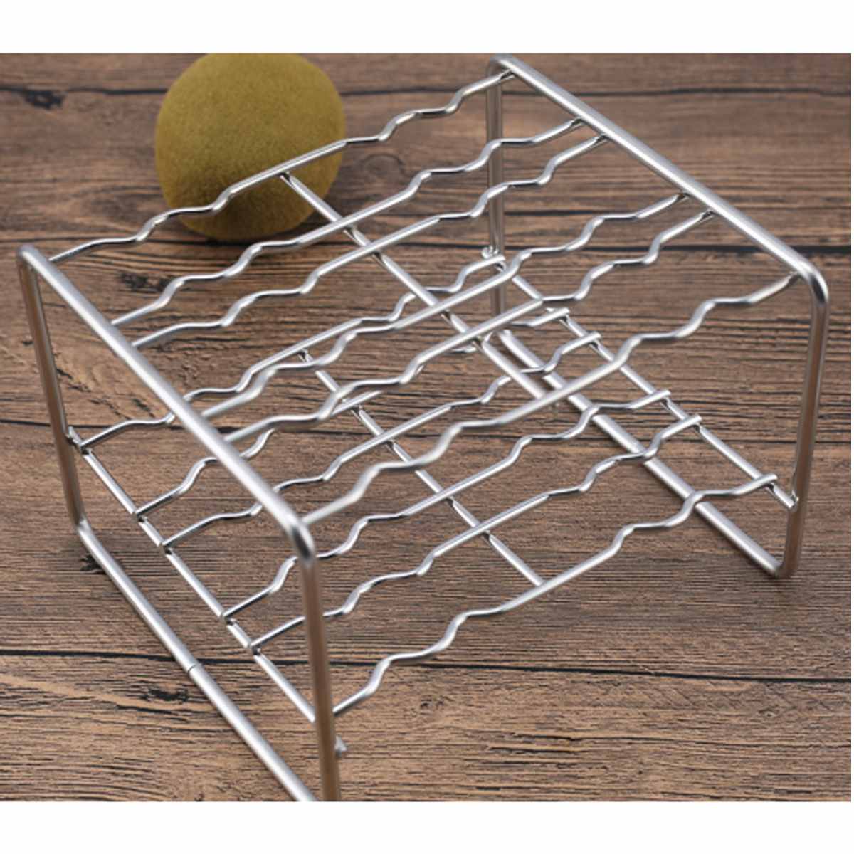 6 Mould Stainless Steel Molds Ice Lolly Popsicle Ice Cream Holder + 50Pcs Sticks Reusable DIY Ice Cream Makers Parts Kit Set