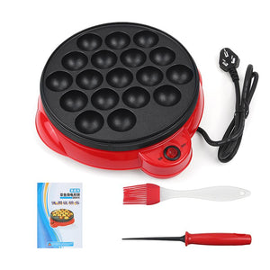 650W 220V 18 Holes No Stick Maruko Baking Machine Household Electric Takoyaki Maker Octopus Balls Grill Pan DIY Cooking Tool