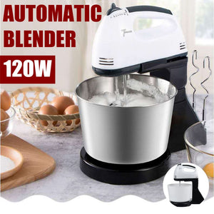 7 Speed Electric Food Mixer 120W 1.7L Table Stand Cake Dough Mixer Multifunction Egg Beater Blender Bake Whipping Cream Machine