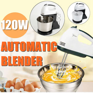 7 Speed Electric Food Mixer 120W 1.7L Table Stand Cake Dough Mixer Multifunction Egg Beater Blender Bake Whipping Cream Machine