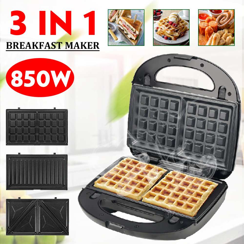 850 W Non-Stick Waffles Maker Mold Portable Household Kitchen Gas Pan Bubble Egg Cake Oven Electric Breakfast Machine cake maker