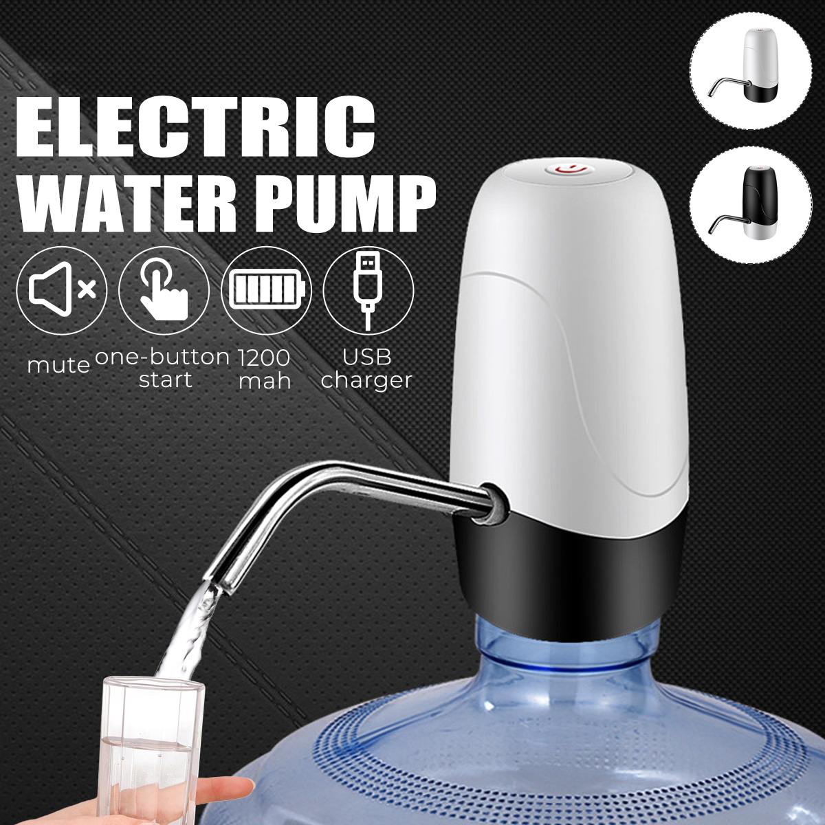 Automatic Electric Water Pump Dispenser Drinking Bottle Switch Smart Wireless Water Pump 3.7V USB Rechargeable Outdoor