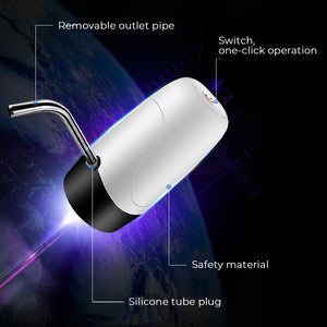 Automatic Electric Water Pump Dispenser Drinking Bottle Switch Smart Wireless Water Pump 3.7V USB Rechargeable Outdoor