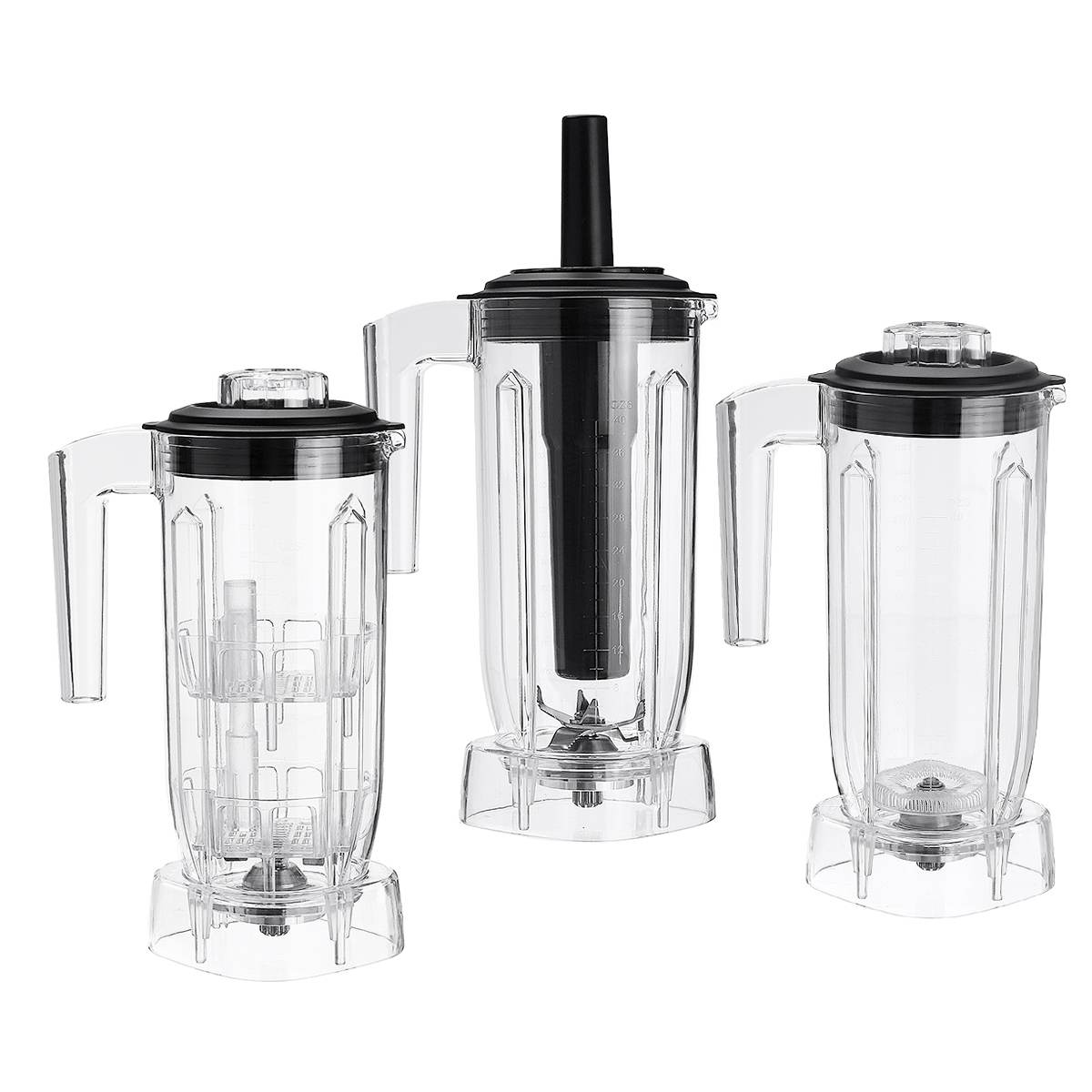 Blender Container Jar Jug Pitcher Cup Commercial Blender Spare Parts for Home Kitchen Appliance Food Juicer Mixer Part With Lid