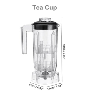 Blender Container Jar Jug Pitcher Cup Commercial Blender Spare Parts for Home Kitchen Appliance Food Juicer Mixer Part With Lid