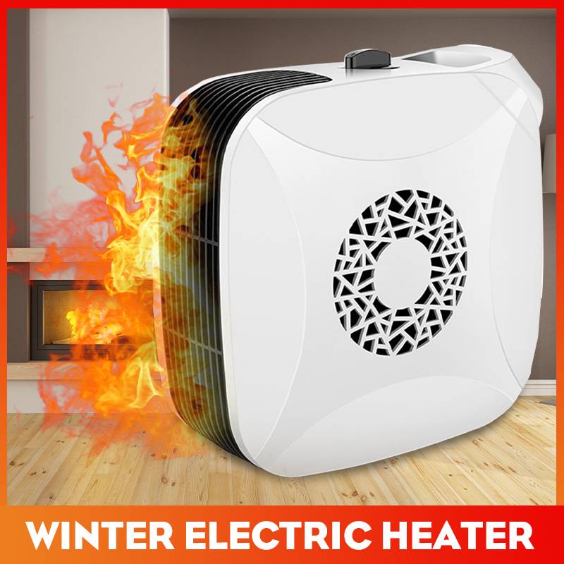 Winter Electric Heater Ceramic Space Portable Room Heater with Adjustable Thermostat and overheat Protection for Home Office