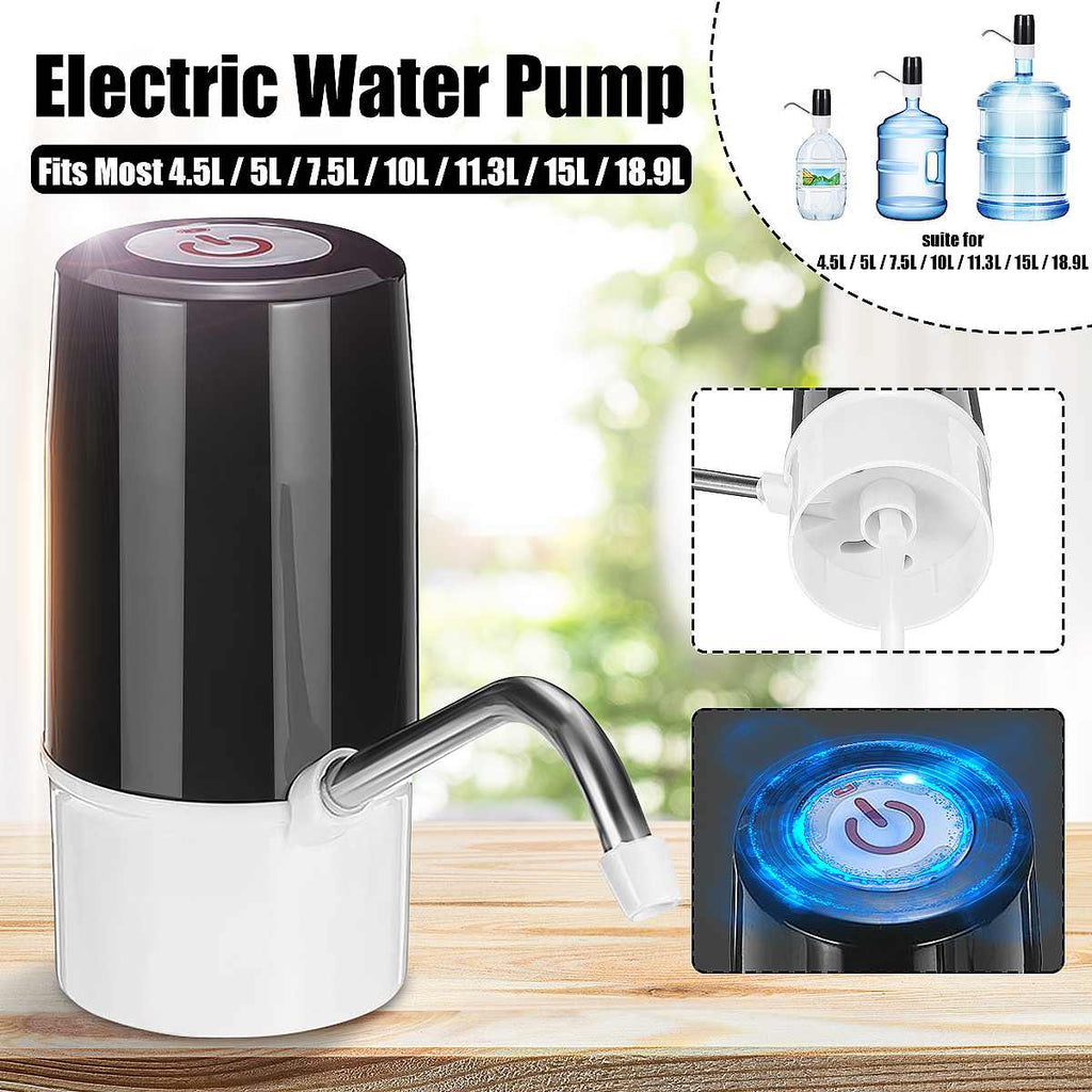 Wireless Automatic Electric Water Pump Button Dispenser USB Charging Gallon Bottle Drinking Switch For Water Pumping Device